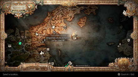 Octopath Traveler 2 Shipwreck of the Empress
