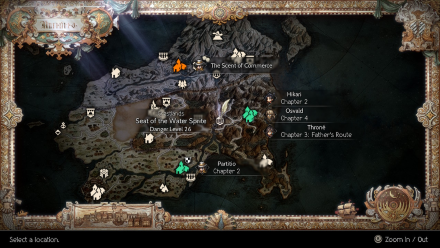 Octopath Traveler 2 Seat of the Water Sprite