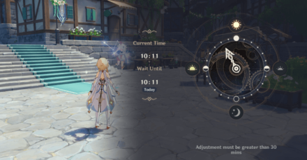 Genshin - Breezy Snapshots Day 1 - Welcome to Mondstadt - adjust time