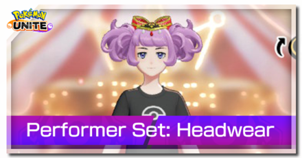 Pokemon UNITE - Performer Set Headwear Banner
