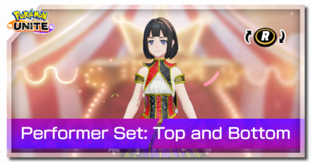Pokemon UNITE - Performer Set Top and Bottom Banner