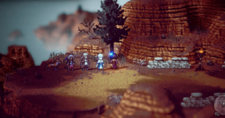 Octopath Traveler 2 - Sunshadow Staff