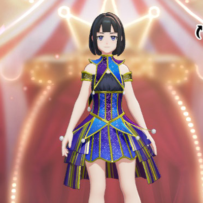 Performer Set (Blue): Top and Bottom Preview