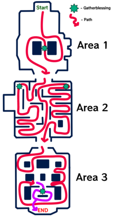 Genshin Impact - Floral Pursuit Day 1 Map