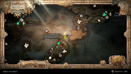 Octopath Traveler 2 Whirlpool Sundering Sea