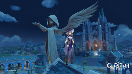 Genshin - Breezy Snapshots Day 1 - Happy Windblume Festival - Pose Option 3