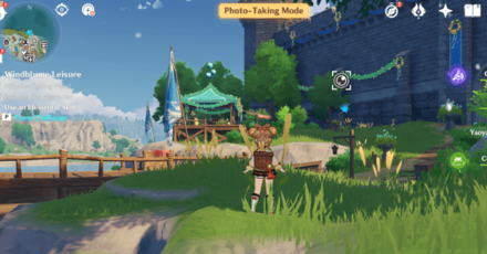 Genshin - Breezy Snapshots Day 1 - Windblume Leisure - Include the character