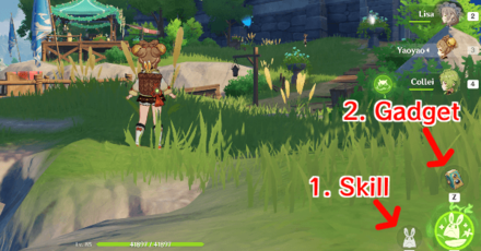 Genshin - Breezy Snapshots Day 1 - Windblume Leisure - Use Elemental Skill