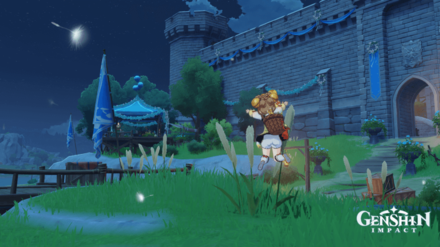 Genshin - Breezy Snapshots Day 1 - Windblume Leisure - Pose Option 3