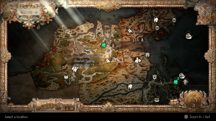 Octopath Traveler 2 Starfall Spring, Leaflands