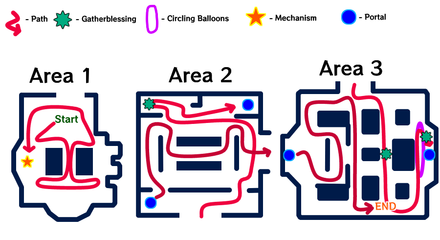 Genshin - Floral Pursuit Map Day 3