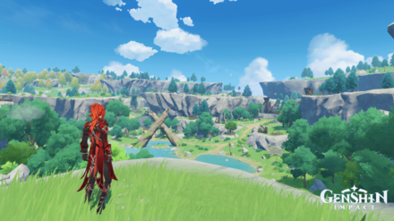 Genshin - Breezy Snapshots Day 2 - Inside Dadaupa - Pose Option 1
