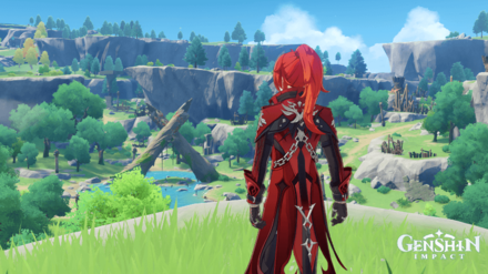 Genshin - Breezy Snapshots Day 2 - Inside Dadaupa - Pose Option 3