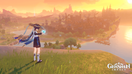 Genshin - Breezy Snapshots Day 2 - Amidst the Windblumes Photography Target