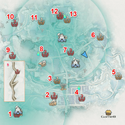 Fuyufusagi Fort Dragon Pit Locations