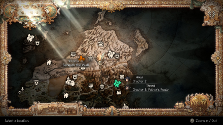 Octopath Traveler 2 Beneath the Wall, Winterlands