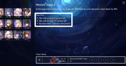 Honkai Star Rail - Win in Limited Number of Cycles