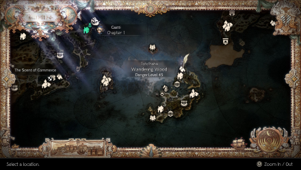 Octopath Traveler 2 Wandering Wood, Toto