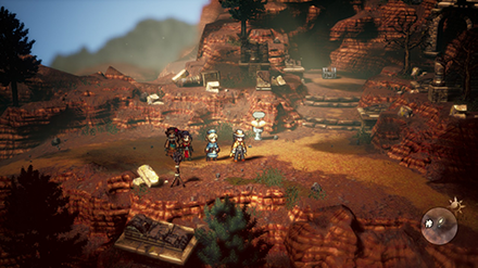 Octopath Traveler 2 - Abandoned Road