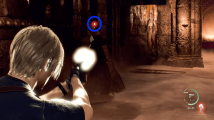 RE4 Remake - Red Icon on Ashley