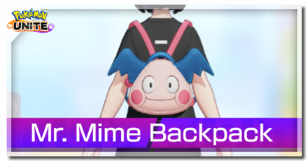 Pokemon UNITE - Mr. Mime Backpack Banner