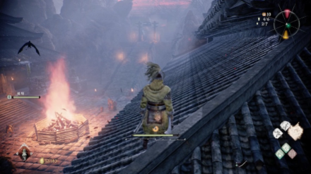 Wo Long Fallen Dynasty - Avoid Enemies by Moving on the Roof