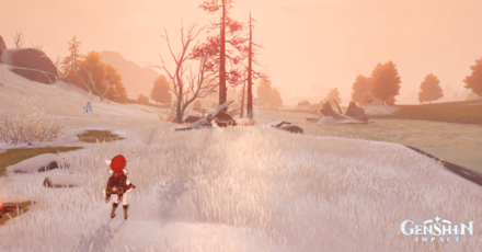Genshin - Breezy Snapshots Day 3 - Wyrmrest Valley - Pose Option 1