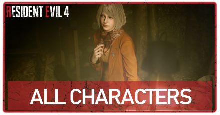 RE4 Remake All Characters