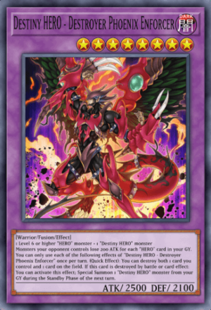 Destiny HERO - Destroyer Phoenix Enforcer