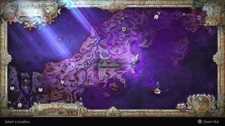 Octopath Traveler 2 - Extra Stories Fellsun Ruins Starting Point