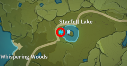 Genshin - Windblume Character Locations Day 3 - Mona and Klee Map