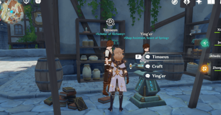 Genshin - Windblume Character Locations Day 3 - Timaeus and Ying