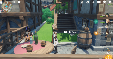 Genshin - Windblume Character Locations Day 3 - Cyno