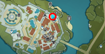 Genshin - Windblume Character Locations Day 3 - Venti Map