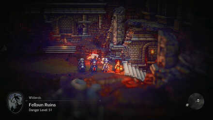 Octopath Traveler 2  - Fellsun Ruin - Get to the ruins