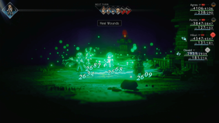 Octopath Traveler 2 - Multi Target Heals