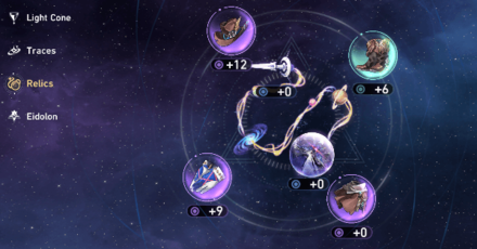 Honkai Star Rail - Boosts Stats on Characters