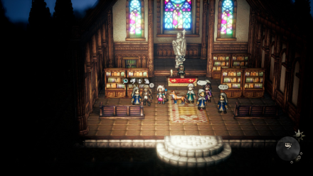 Octopath Traveler 2 Cleric Novelist