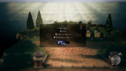 Octopath Traveler 2 Vest of Joy Reward