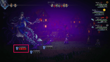 Octopath Traveler 2 - Arcanette Weaknesses