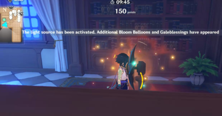 Genshin - Floral Pursuit Day 6 - Light sources