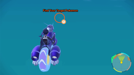 Pokemon SV - Underwater Fish Find Target