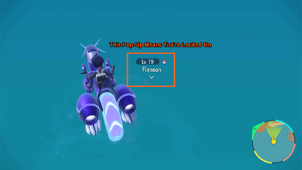 Pokemon SV - Underwater Fish Lock On