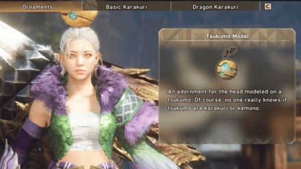 Wild Hearts - Tsukumo Model Ornament