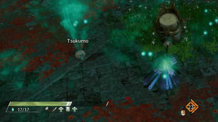 Wild Hearts - Tsukumo Healing During Hunt