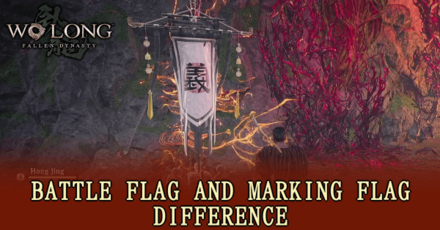 Wo Long Fallen Dynasty - Battle Flag and Marking Flag Difference