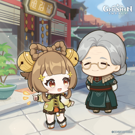 Genshin Impact - Yaoyao Birthday Art 2023