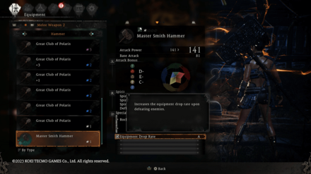 Wo Long Fallen Dynasty - Purchase Master Smith Hammer