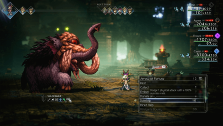 Octopath Traveler 2 - Defend Against Physical Attacks