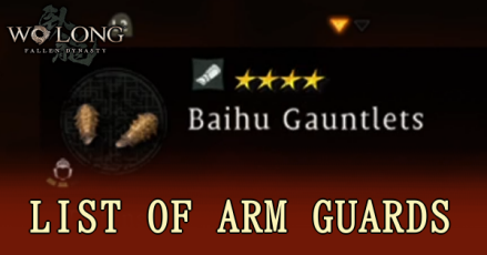 List of Arm Guards